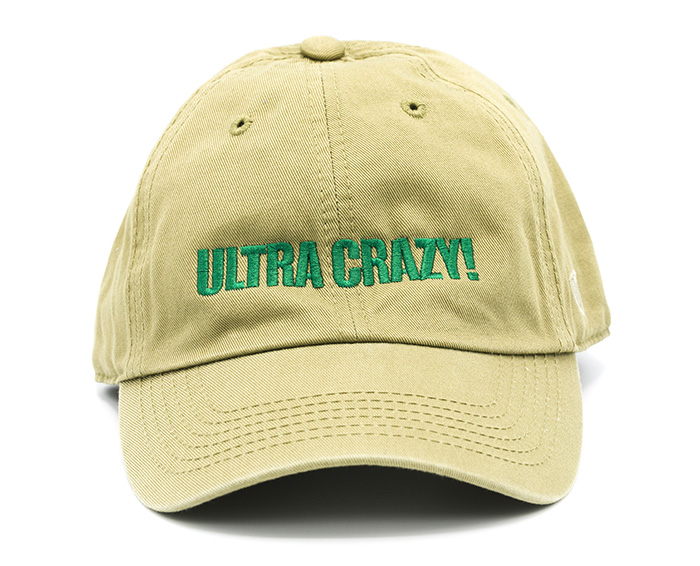 Ultra Crazy Khaki Baseball Hat The Gifted Runner